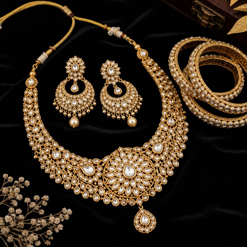 Bridal Kundan Set